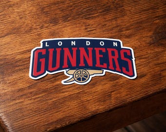 Arsenal FC London Gunners Sticker Decal Gift EPL Soccer Football