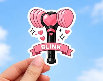 Blackpink Blink Light Stick K-Pop Vinyl Sticker Decal Gift