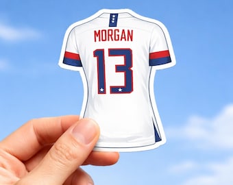 Alex Morgan USA Womens Soccer Team Vinyl Sticker Decal Gift World Cup