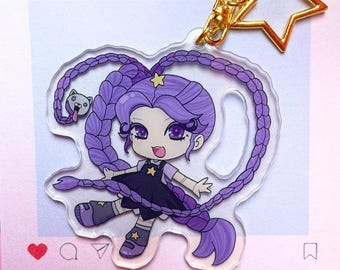 Poppy Playtime / Llavero acrílico / Lily Lovebraids / Llavero chibi