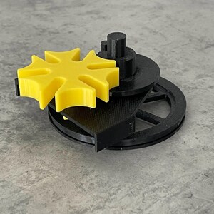 Ein Model des Genfer Mechanismus - eine mechanische Konstruktionsdemonstration