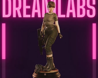 Rebecca Chambers, heroína táctica inspirada en Resident Evil / Archivo STL del modelo 3D