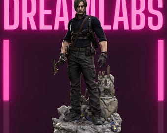 Leon S. Kennedy Action Figure Inspired RE 9 Requiem | 3D Model STL File