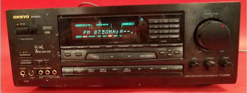 Onkyo TX-DS838 AV Control Tuner Digital Integrated High Power 5.1 Channel Free shipping