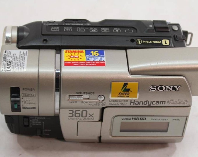 Sony Handycam Video Hi8 XR CCDTRV87 Camcorder. Tested. Free Shipping