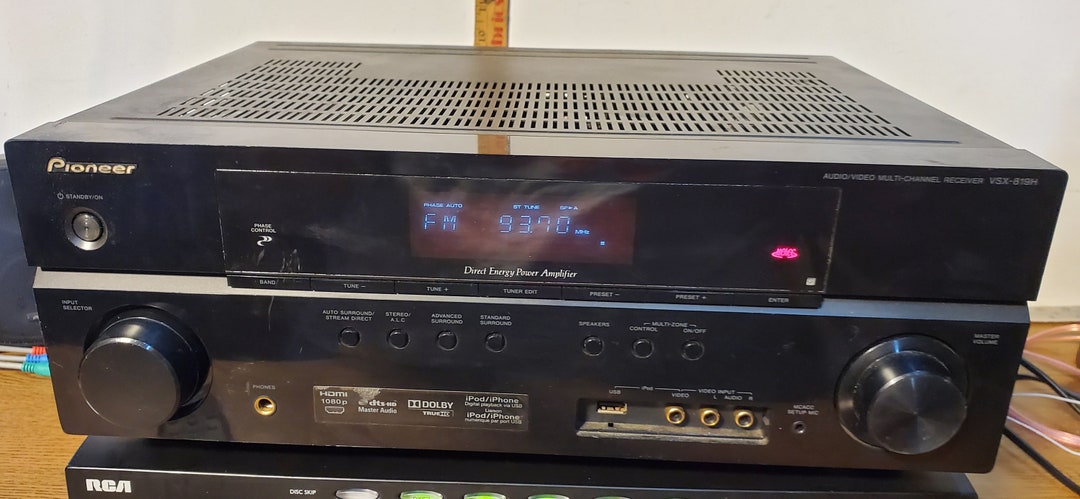 Pioneer AVアンプ VSX-819H リモコン 取扱説明書付 Pioneer AVアンプ VSX-819H リモコン 取扱説明書付 Pioneer VSX