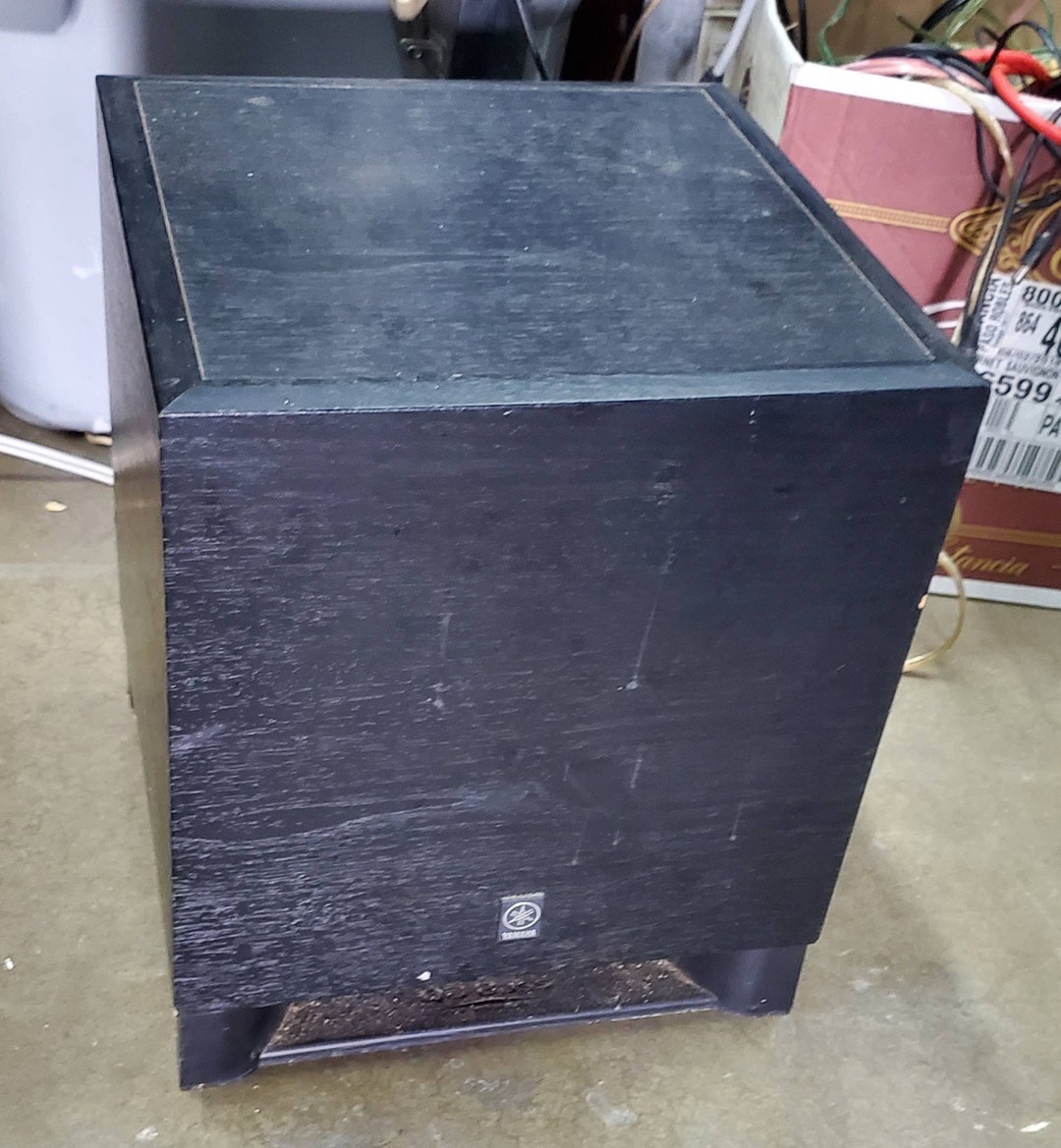 Yamaha YSTSW010 Powered Subwoofer Speaker Excellent Condition. Watch Video. Free Shipping Etsy
