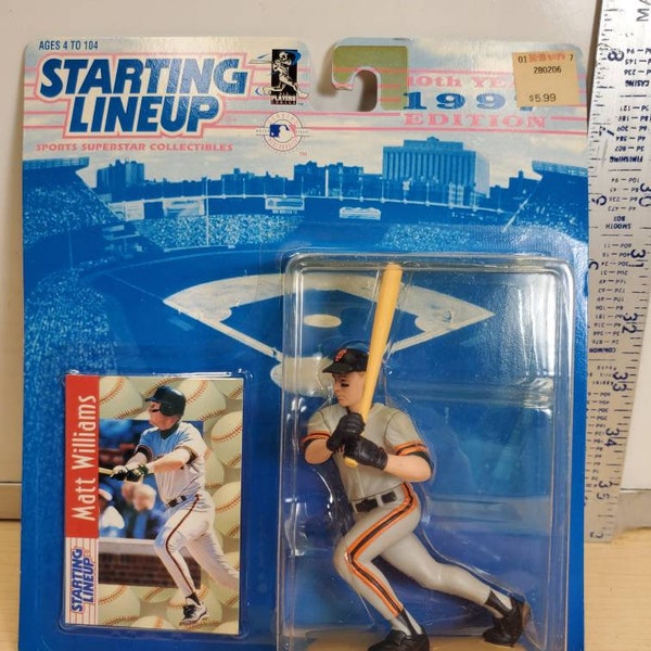 1997 Starting Lineup Matt Williams San Francisco Giants Action Figurine. Free shipping