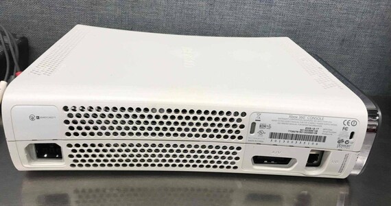 Xbox 360 Arcade Back
