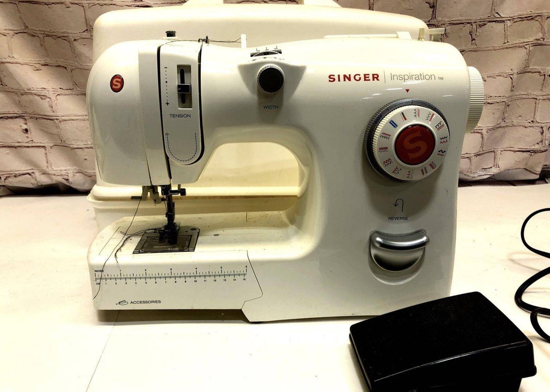 Singer 4228 Inspiration Sewing Machine W/case & Pedal. Working Etsy