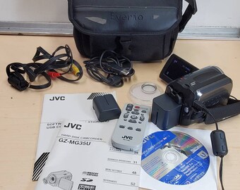 JVC GZ-MG35 MiniDV Camcorder Video Camera Recorder kit. Working. Free shipping