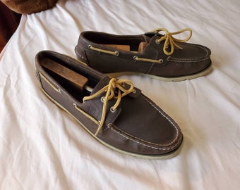 Classic Sperry Topsiders Boat Shoes Size 12. Nice Condition.