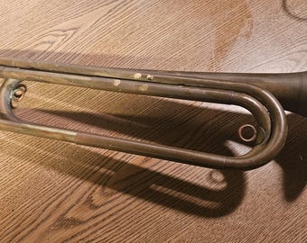 US military Bugle with mouthpiece. Working. Free shipping