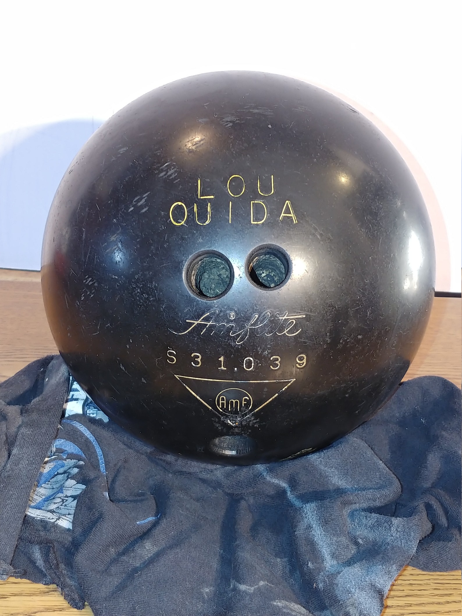 Vintage AMF Amflite S31.039 12 pound Bowling Ball Etsy