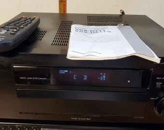 Pioneer VSX-D711 600w Dolby Digital Surround Receiver Watch