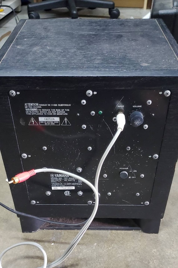 Yamaha YST-SW010 Powered Subwoofer Speaker Excellent - Etsy