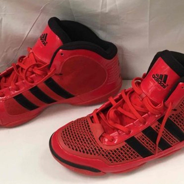 Adidas Adipure Men Red Shoes Size 20 Newer condition. Free shipping