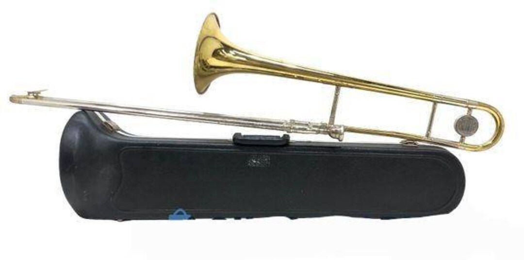 King 606 USA Brass Trombone Instrument W/bach Mouthpiece & Etsy