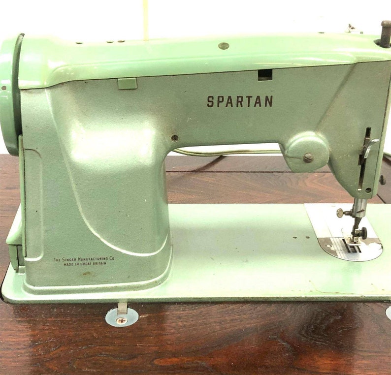 1962 Singer Spartan 327K Sewing Machine great Britain W/ Etsy
