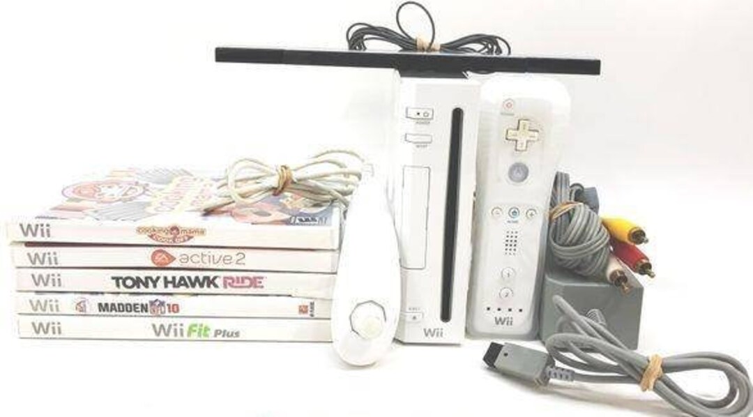 Nintendo Wii RVL-S-WAAG ソフトセット