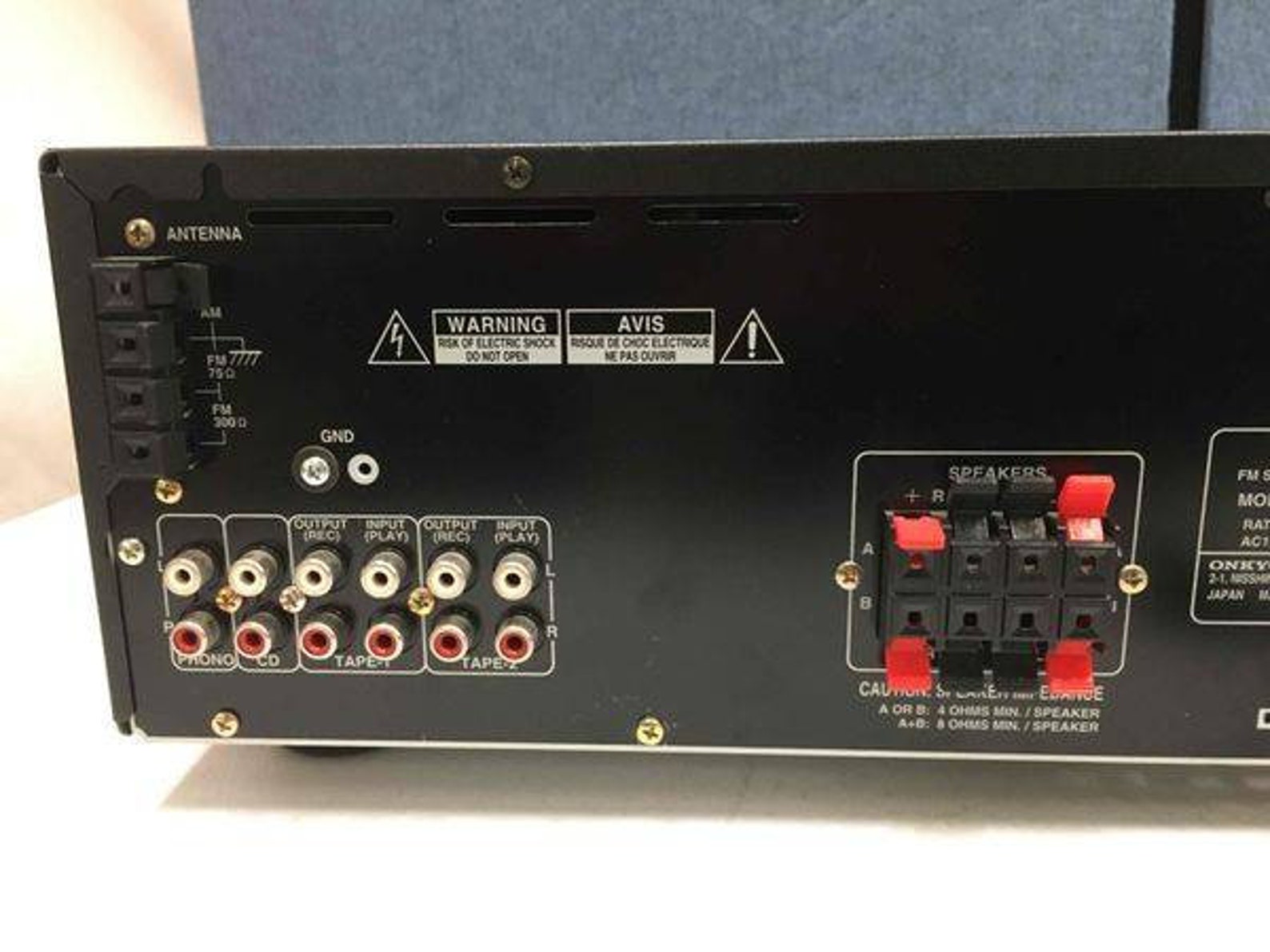 Onkyo Tx 8211 A/V Home Theater Stereo Receiver. 175 Watts. Etsy