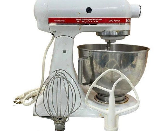 Kitchenaid Ultra Power 10 Speed Counter Top Mixer Model KSM90. Works