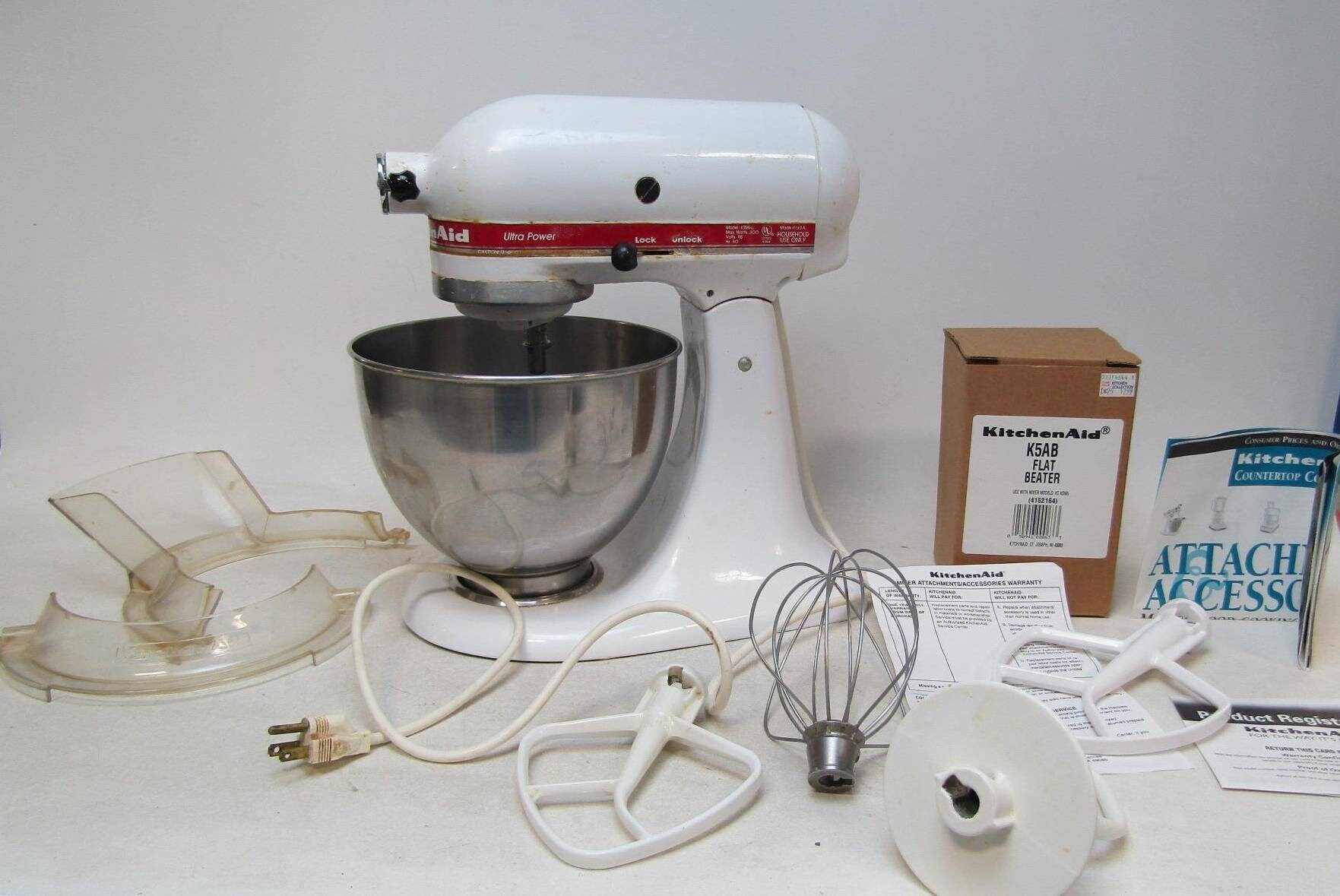 kitchenaid model ksm90 accessories