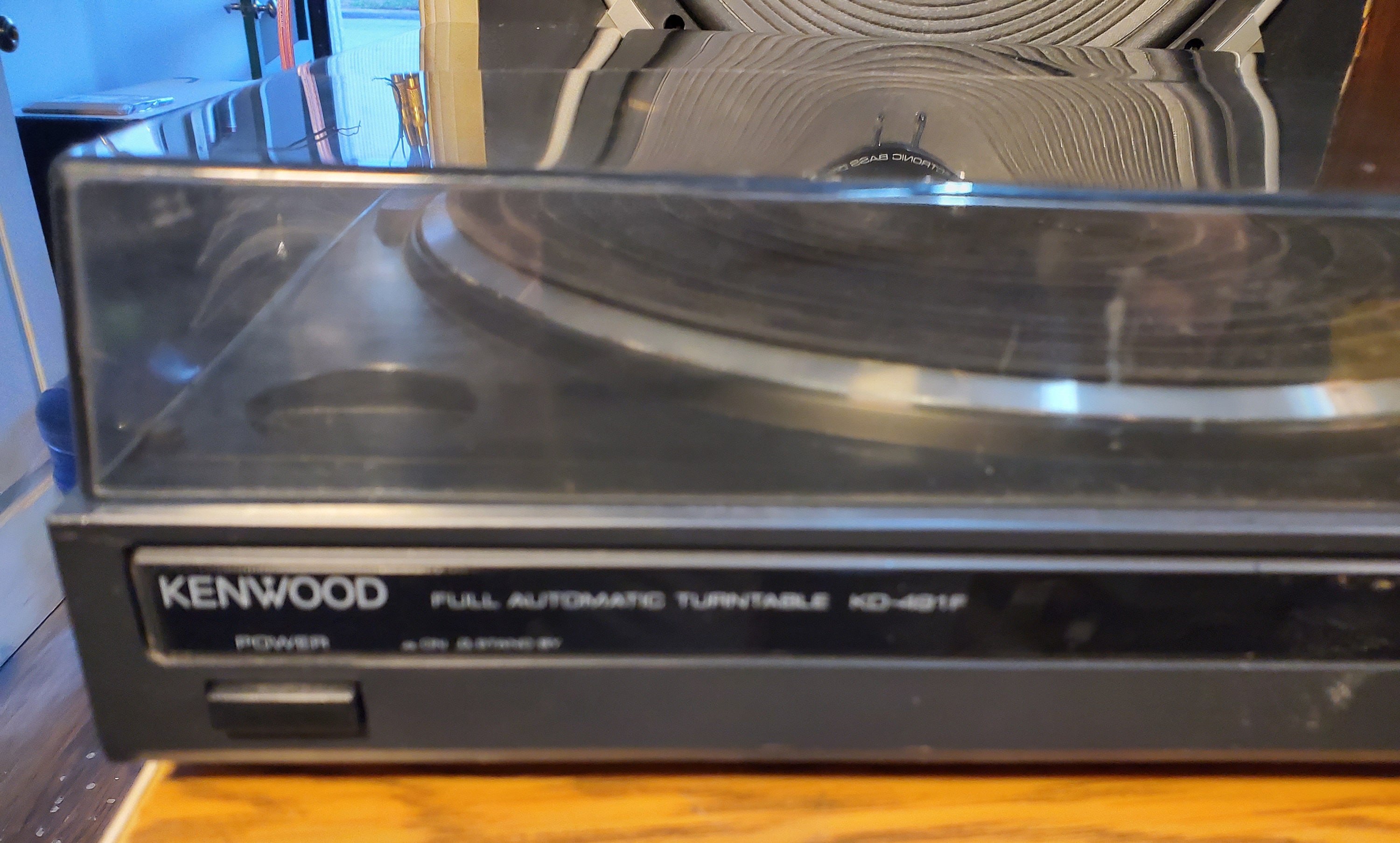 D*Ｋ様 名機！　ダンピングファクター1000‼️　KENWOOD民生機　最上位 Vintage 1991 Kenwood KD-491F Belt Drive Turntable Record Player