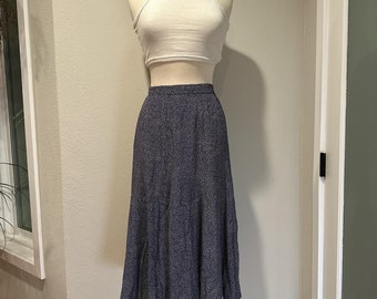 Vintage polka dot skirt long size 2 free shipping