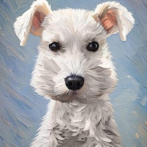 Schilderij op maat van een Golden Retriever, kunstwerk op canvas, olieverfschilderij van een huisdier, digitaal portret van een foto, ingelijst kunstwerk op maat, olieverfschilderij, cadeau voor aan de muur afbeelding 4