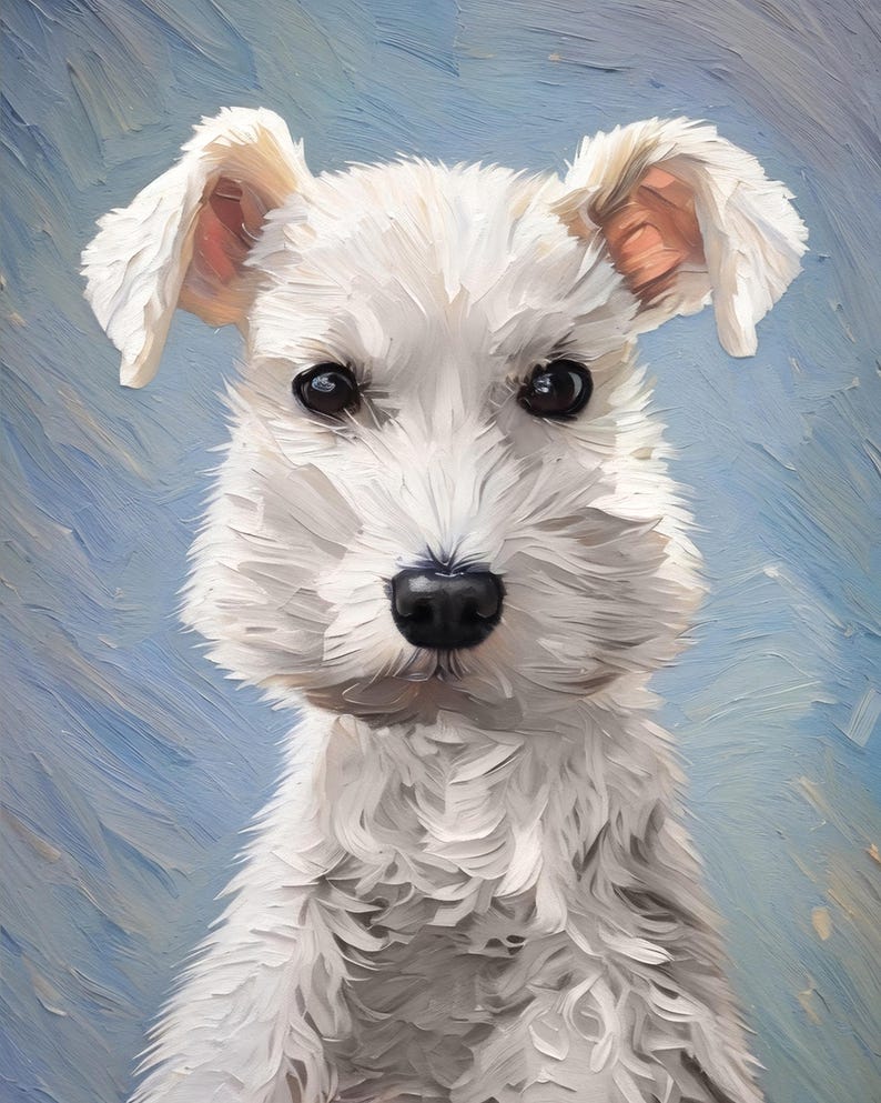 Schilderij op maat van een Golden Retriever, kunstwerk op canvas, olieverfschilderij van een huisdier, digitaal portret van een foto, ingelijst kunstwerk op maat, olieverfschilderij, cadeau voor aan de muur afbeelding 4