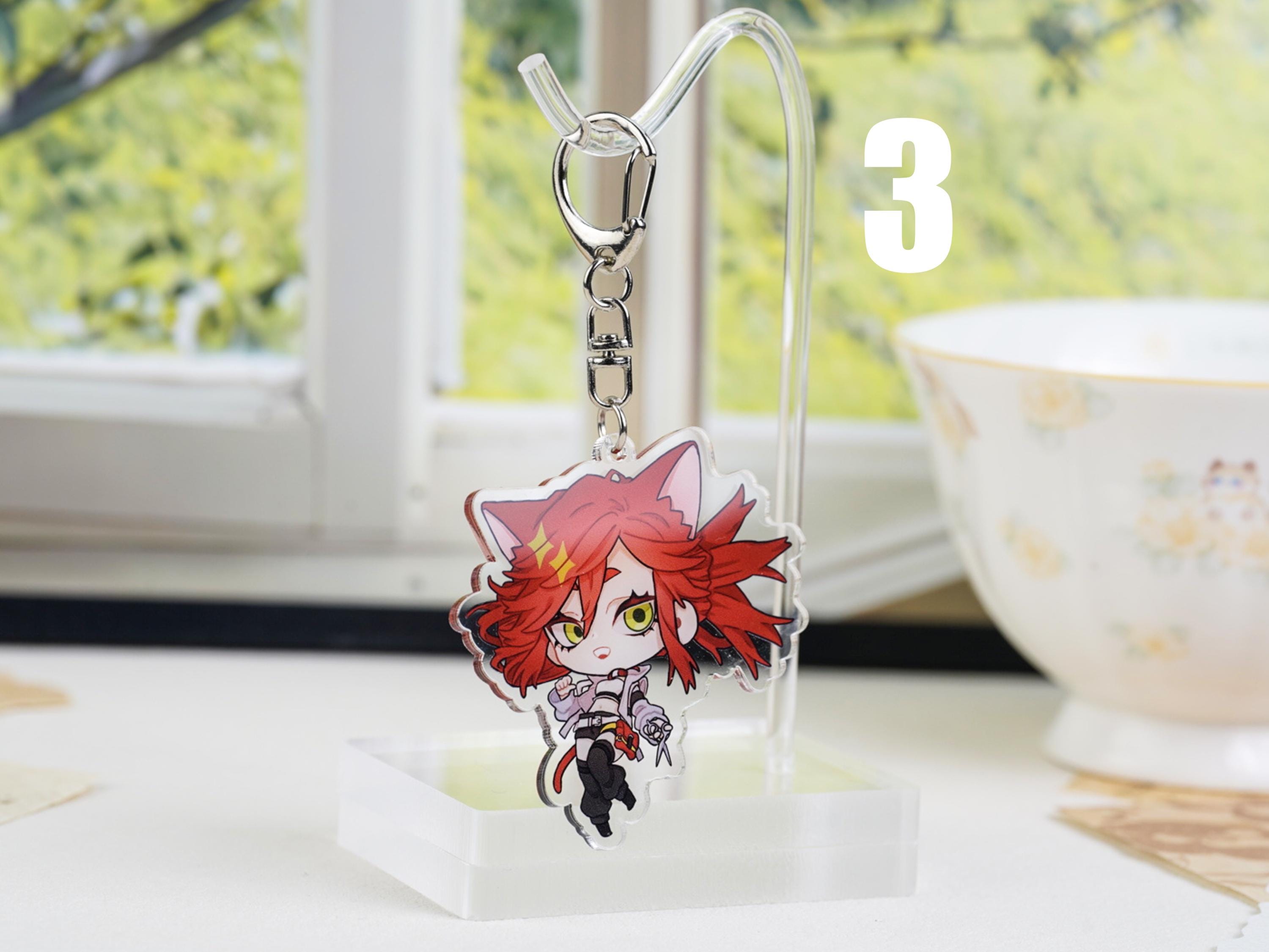 Zanka Keychain GACHIAKUTA Chibi Acrylic Keychain Set, Gachiakuta Anime Key Charm, Rudo ...