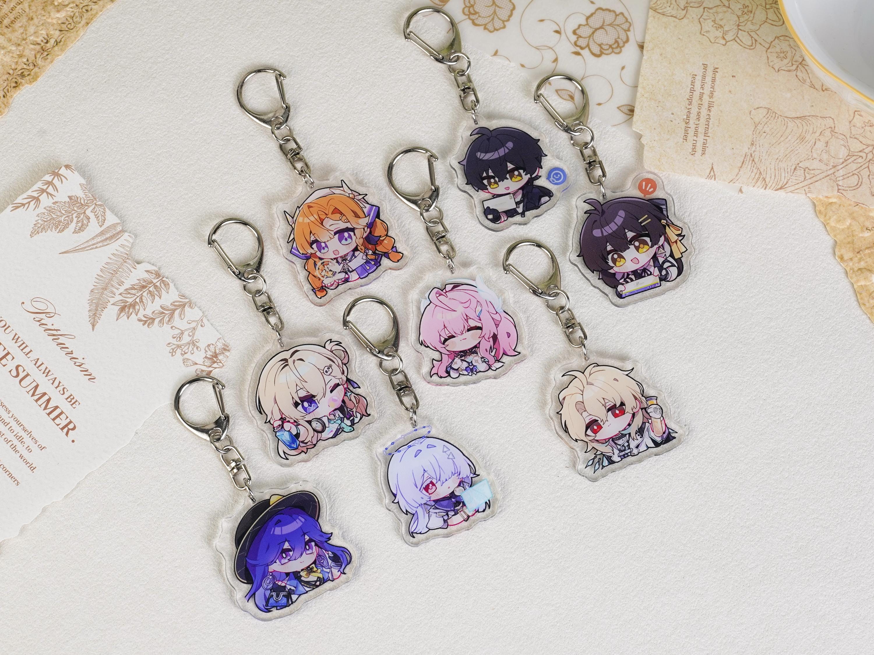 Wuthering Waves Aemeath Sigrika Herssen Acrylic Keychain WUWA
