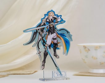 Varka Genshin Impact Acrylic Stand | Knights of Favonius Genshin gift