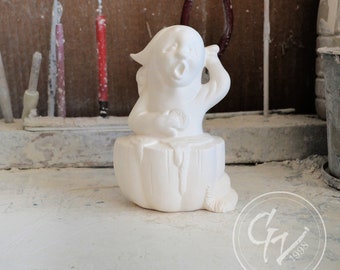 Listo para pintar - Fantasma de la hora del baño - Ceramicchrome C-1100