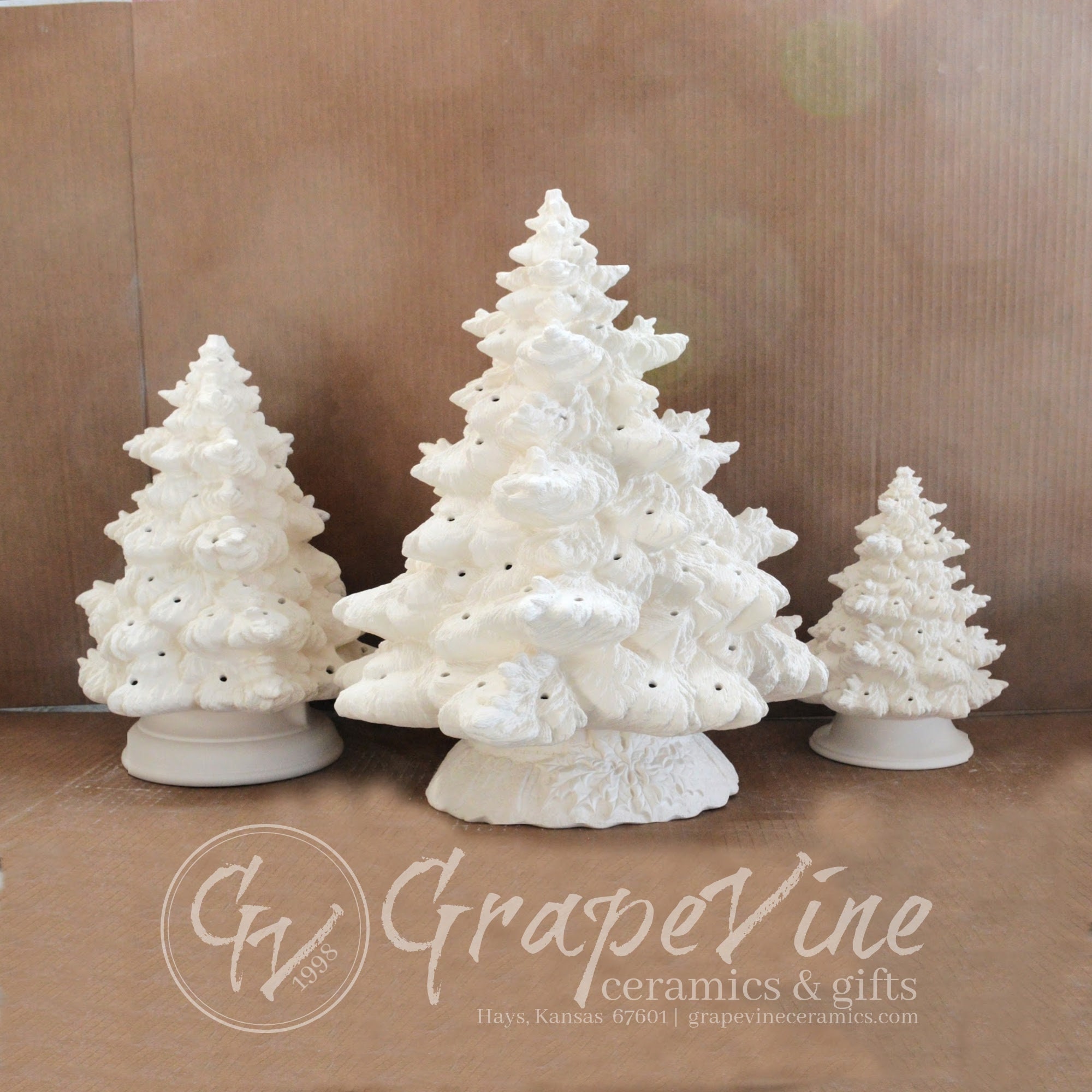 Ready to Paint - 17-inch Large Frazier Fir Christmas Tree
