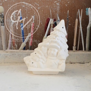 Gotowy do malowania – wkładka w kształcie bałwana do odbioru lub transportu pociągiem – Clay Magic 4236