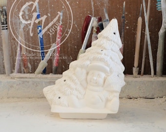 Ready to Paint - Snowman Insert for Pickup or Train - Clay Magic 4236