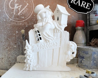 Ready to Paint - Snowman Gate - Kimple 3867