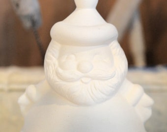 Ready to Paint-Wobble Santa Ornament-Duncan