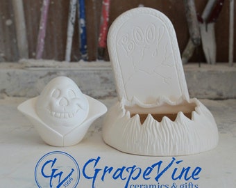 Ready to Paint - Tombstone for Eggspressions - Donas D1215