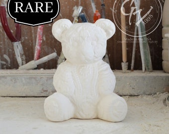 Ready to Paint - Small Lace Bear - Boothe 1317 - Rare