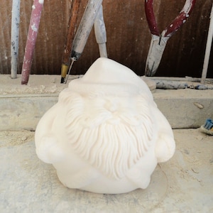 Ready to Paint-Puffer Santa-Ceramichrome C2241