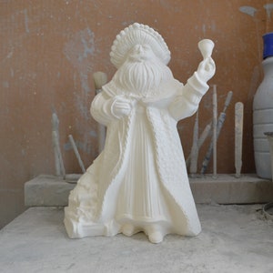 Ready to Paint - Antique Santa with Bell Sled- Gare 2385