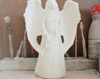 Ready to Paint - Homespun Chapel Angel - Creative Paradise 4014