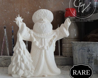 Ready to Paint - *RARE* Renaissance Christmas Ornament Santa - Gare 2960