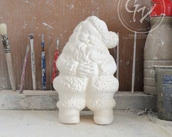 Ready to Paint - Retro Weihnachtsmann - Clay Magic 4385