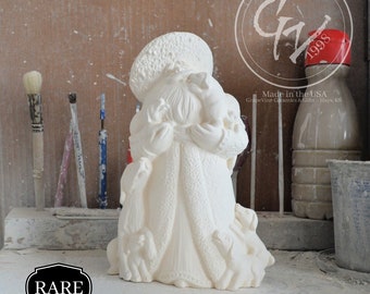 Ready to Paint - *RARE* Renaissance Santa with Puppies - Gare 2810