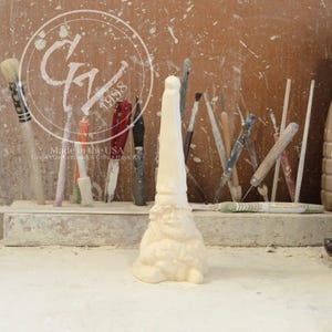 Ready to Paint - Gnome with Lamb - Ceramichrome 2431