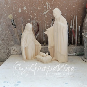 Ceramic nativity set - Etsy 日本